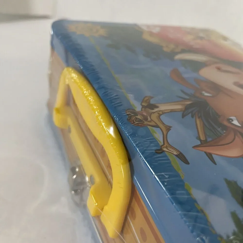 Disney The Lion King Tin Lunchbox And Puzzle 24 Pieces New Sealed
